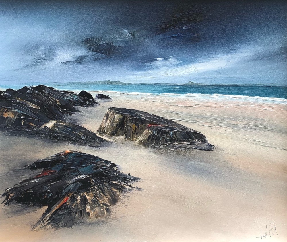 Linda Park - by the rocks on aberlady beach